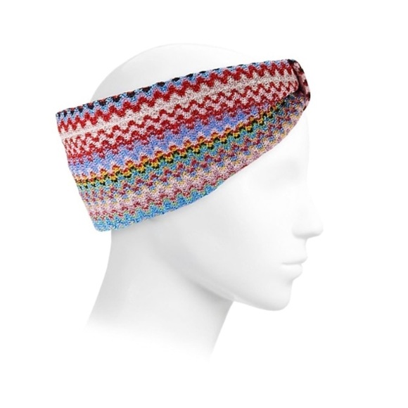 💕x2HP💕Missoni zig zag chevron knit headband - Picture 4 of 7